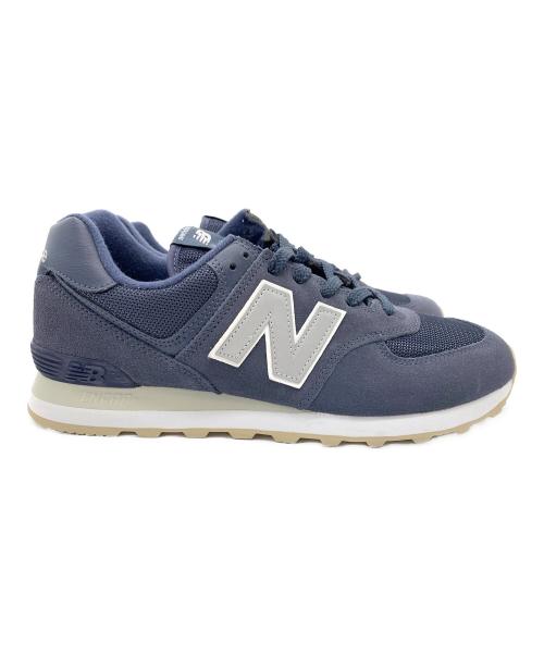 NEW BALANCE（ニューバランス）NEW BALANCE (ニューバランス) ML574STP スニーカー ネイビー サイズ:US：9.5の古着・服飾アイテム
