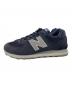 NEW BALANCE (ニューバランス) ML574STP スニーカー ネイビー サイズ:US：9.5：6000円