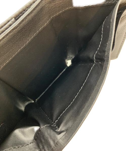 Neu interesse（ノイ・インテレッセ）Neu interesse (ノイ・インテレッセ) 3つ折り財布 ブラックの古着・服飾アイテム