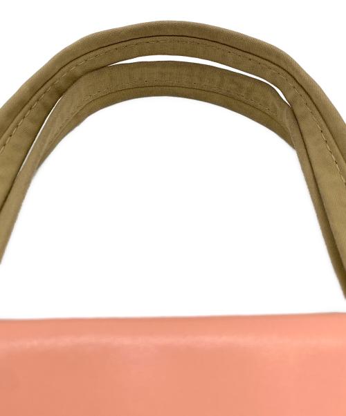 Acne studios（アクネ ストゥディオズ）Acne studios (アクネ ストゥディオズ) 2WAYバッグ ベージュ×ピンクの古着・服飾アイテム