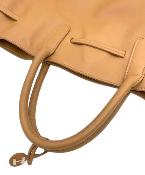 repetto（レペット）repetto (レペット) アラベスクハンドバッグ ブラウンの古着・服飾アイテム