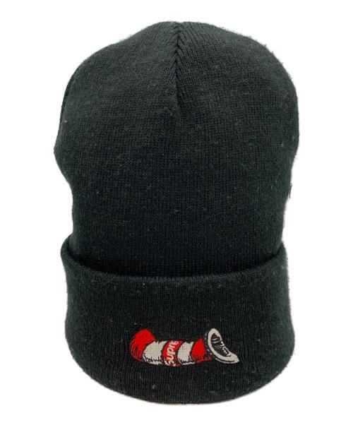 SUPREME（シュプリーム）Supreme (シュプリーム) Cat in the Har Beanie ブラックの古着・服飾アイテム