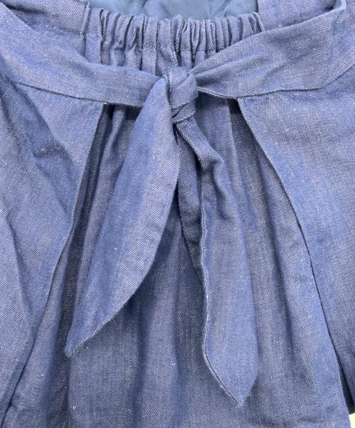 TOMORROW LAND（トゥモローランド）TOMORROW LAND (トゥモローランド) コットンリネンデニム キャミソール インディゴ サイズ:36の古着・服飾アイテム