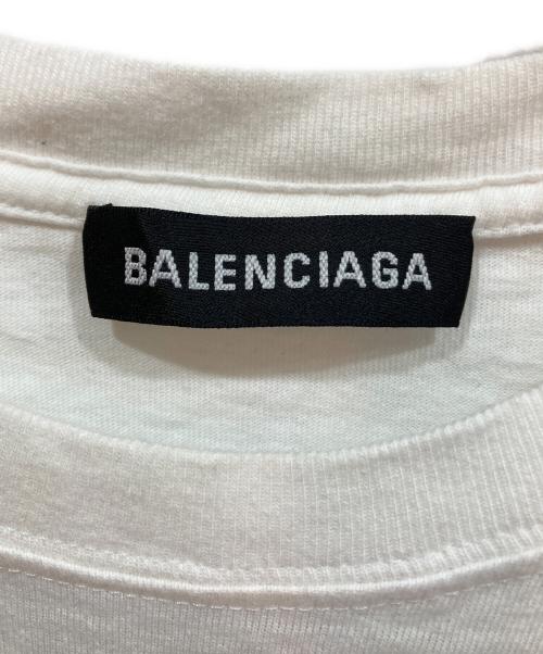BALENCIAGA（バレンシアガ）BALENCIAGA (バレンシアガ) 半袖Tシャツ ホワイト サイズ:XSの古着・服飾アイテム