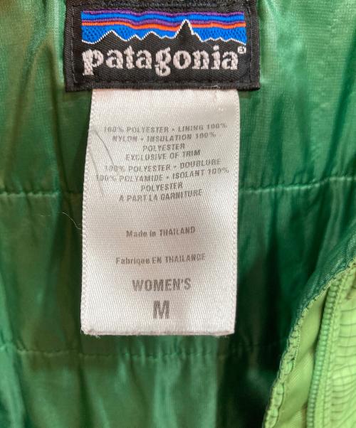 Patagonia（パタゴニア）Patagonia (パタゴニア) パフボールジャケット グリーン サイズ:Mの古着・服飾アイテム