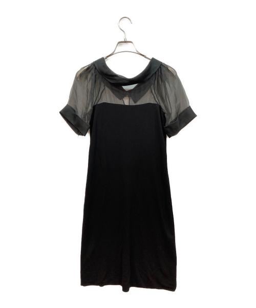 GUCCI（グッチ）GUCCI (グッチ) 半袖ワンピース ブラック サイズ:XSの古着・服飾アイテム