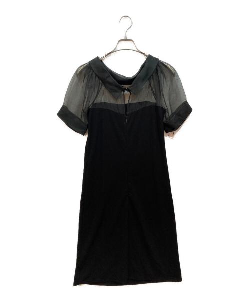 GUCCI（グッチ）GUCCI (グッチ) 半袖ワンピース ブラック サイズ:XSの古着・服飾アイテム