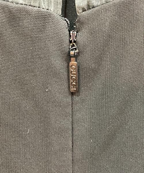 GUCCI（グッチ）GUCCI (グッチ) 半袖ワンピース ブラック サイズ:XSの古着・服飾アイテム