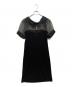 GUCCI (グッチ) 半袖ワンピース ブラック サイズ:XS：10000円