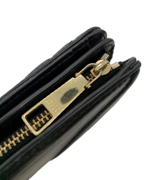 MARC JACOBS（マークジェイコブス）MARC JACOBS (マークジェイコブス) 2つ折り財布 ブラックの古着・服飾アイテム