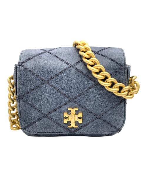 TORY BURCH（トリーバーチ）TORY BURCH (トリーバーチ) チェーンショルダーバッグ ネイビーの古着・服飾アイテム