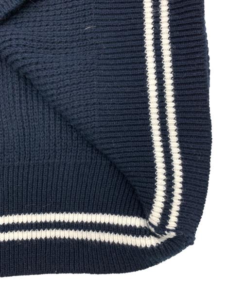 FRED PERRY（フレッドペリー）FRED PERRY (フレッドペリー) 厚手ニット ネイビー サイズ:身長：165～175の古着・服飾アイテム