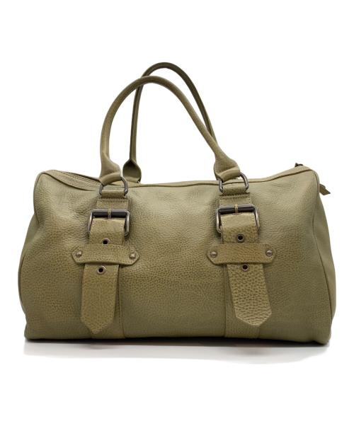 LONGCHAMP（ロンシャン）LONGCHAMP (ロンシャン) KATE MOSS (ケイト モス) ボストンバッグ オリーブの古着・服飾アイテム