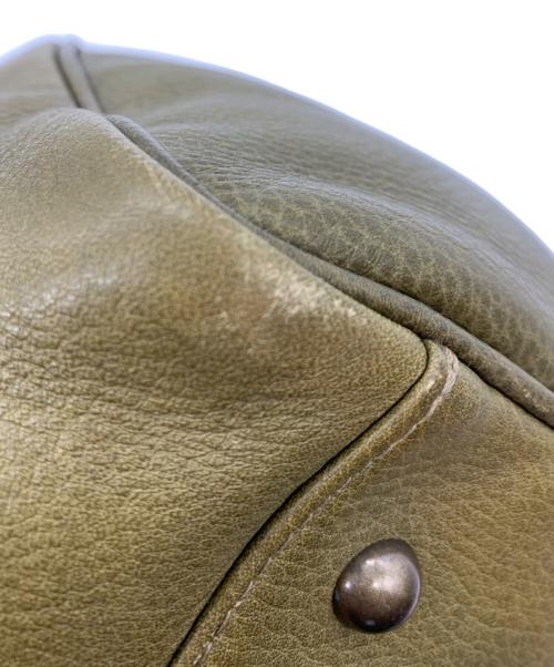 LONGCHAMP（ロンシャン）LONGCHAMP (ロンシャン) KATE MOSS (ケイト モス) ボストンバッグ オリーブの古着・服飾アイテム