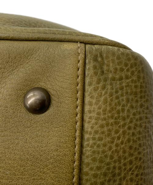 LONGCHAMP（ロンシャン）LONGCHAMP (ロンシャン) KATE MOSS (ケイト モス) ボストンバッグ オリーブの古着・服飾アイテム