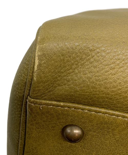 LONGCHAMP（ロンシャン）LONGCHAMP (ロンシャン) KATE MOSS (ケイト モス) ボストンバッグ オリーブの古着・服飾アイテム