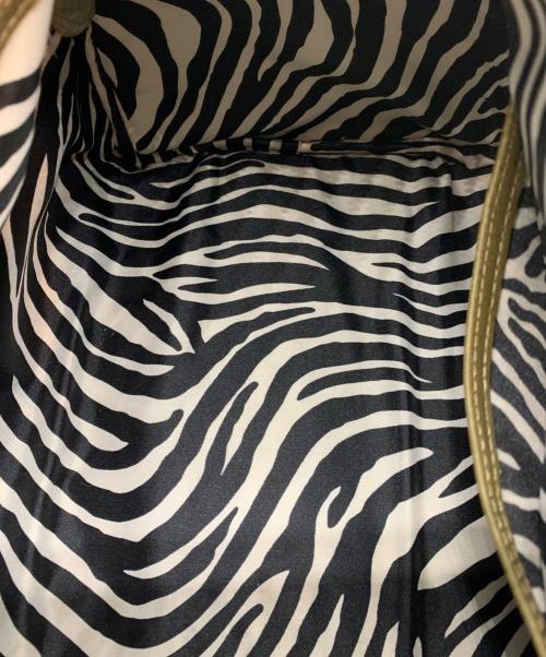 LONGCHAMP（ロンシャン）LONGCHAMP (ロンシャン) KATE MOSS (ケイト モス) ボストンバッグ オリーブの古着・服飾アイテム