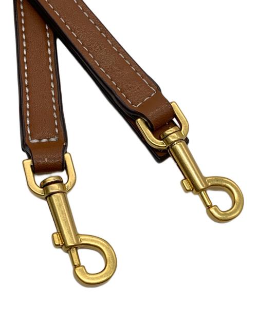 TORY BURCH（トリーバーチ）TORY BURCH (トリーバーチ) 2WAYショルダーバッグ ホワイト×ブラウンの古着・服飾アイテム