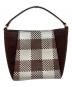 TORY BURCH (トリーバーチ) 2WAYショルダーバッグ ホワイト×ブラウン：10000円