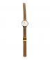 中古・古着 Daniel Wellington (ダニエルウェリントン) 腕時計 ホワイト：4000円