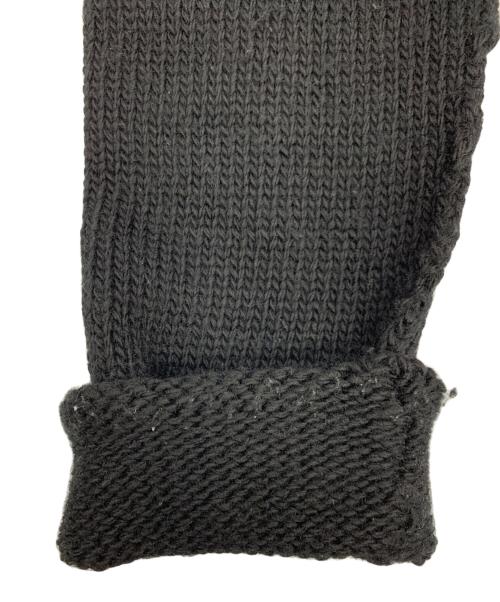 COMME des GARCONS HOMME（コムデギャルソン オム）COMME des GARCONS HOMME (コムデギャルソン オム) 厚手ニット ブラック サイズ:Sの古着・服飾アイテム
