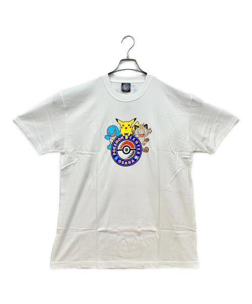 Pokemon Center（ポケモンセンター）Pokemon Center (ポケモンセンター) ポケモンセンター大阪 Tシャツ ホワイト サイズ:XLの古着・服飾アイテム