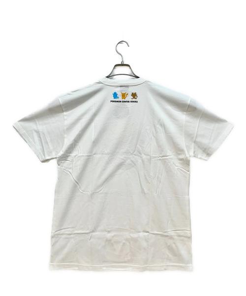 Pokemon Center（ポケモンセンター）Pokemon Center (ポケモンセンター) ポケモンセンター大阪 Tシャツ ホワイト サイズ:XLの古着・服飾アイテム