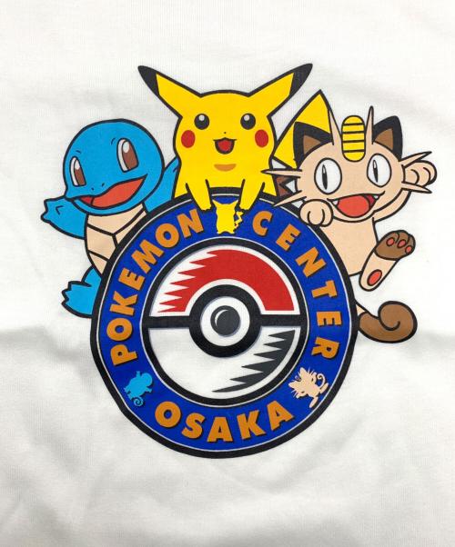 Pokemon Center（ポケモンセンター）Pokemon Center (ポケモンセンター) ポケモンセンター大阪 Tシャツ ホワイト サイズ:XLの古着・服飾アイテム
