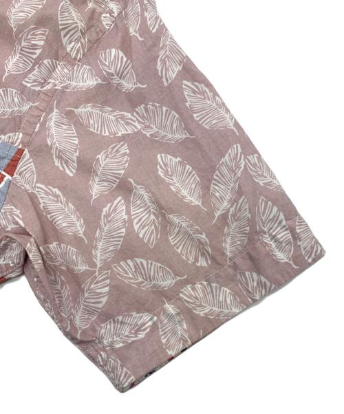 KAWATANI SHIRT（カワタニシャツ）KAWATANI SHIRT (カワタニシャツ) Love bird インコ 半袖シャツ クスミピンク サイズ:Lの古着・服飾アイテム