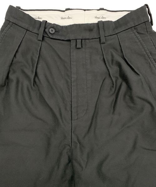 STEVEN ALAN（スティーブンアラン）STEVEN ALAN (スティーブンアラン) ワイドパンツ ブラック サイズ:Sの古着・服飾アイテム
