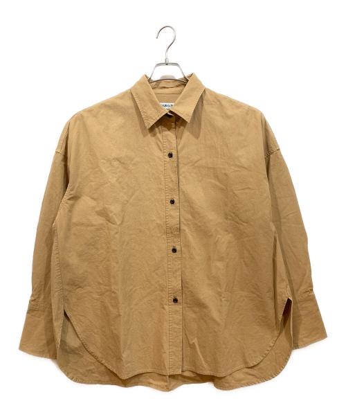 BABYLONE（バビロン）BABYLONE (バビロン) 長袖シャツ ブラウン サイズ:Fの古着・服飾アイテム