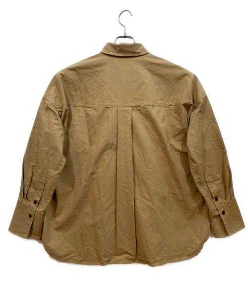 BABYLONE（バビロン）BABYLONE (バビロン) 長袖シャツ ブラウン サイズ:Fの古着・服飾アイテム