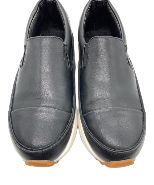 BEARDSLEY（ビアズリー）BEARDSLEY (ビアズリー) スリッポン ブラック サイズ:25.0の古着・服飾アイテム