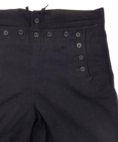 U'S NAVY（ユーエスネイビー）U'S NAVY (ユーエスネイビー) ウールセーラーパンツ ネイビー サイズ:36Rの古着・服飾アイテム