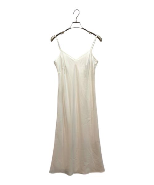 GRACE CONTINENTAL（（グレースコンチネンタル）GRACE CONTINENTAL (グレースコンチネンタル) 長袖ワンピース ホワイト サイズ:36(S～M)の古着・服飾アイテム
