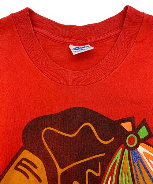 SALEM SPORTSWEAR（サレム スポーツウェア）SALEM SPORTSWEAR (サレム スポーツウェア) 半袖Tシャツ レッド サイズ:XLの古着・服飾アイテム