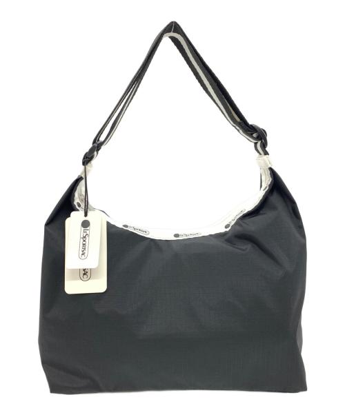 LeSportsac（レスポートサック）LeSportsac (レスポートサック) RESCENT SHOULDER BAG / ショルダーバッグ ホワイト×ブラックの古着・服飾アイテム