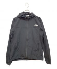 THE NORTH FACE（ザ ノース フェイス）の古着「マウンテンソフトシェルフーディ」｜ブラック