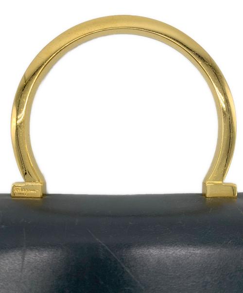 Salvatore Ferragamo（サルヴァトーレ フェラガモ）Salvatore Ferragamo (サルヴァトーレ フェラガモ) ハンドバッグ ブラックの古着・服飾アイテム