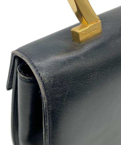 Salvatore Ferragamo（サルヴァトーレ フェラガモ）Salvatore Ferragamo (サルヴァトーレ フェラガモ) ハンドバッグ ブラックの古着・服飾アイテム