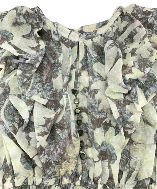 COCODEAL（ココディール）COCODEAL (ココディール) ノースリーブ・キャミソールワンピース グリーン サイズ:2の古着・服飾アイテム