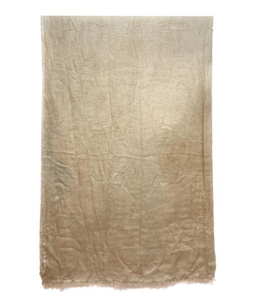 FALIERO SARTI（ファリエロサルティ）Faliero Sarti (ファリエロサルティ) シルク混ストール ベージュの古着・服飾アイテム