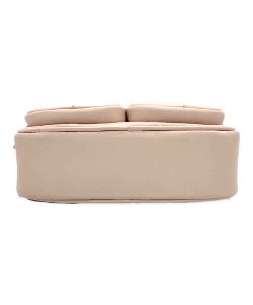 MICHAEL KORS（マイケルコース）MICHAEL KORS (マイケルコース) JET SET ITEM レザー ポケット クロスボディ ウィズ アタッチ ミディアム ピンクの古着・服飾アイテム