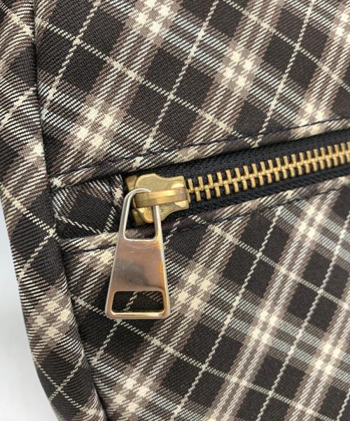 BLUE LABEL CRESTBRIDGE（ブルーレーベルクレストブリッジ）BLUE LABEL CRESTBRIDGE (ブルーレーベルクレストブリッジ) ショルダーバッグ ブラック×ブラウンの古着・服飾アイテム