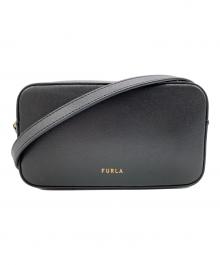 FURLA（フルラ）の古着「ミニクロスボディバッグ」｜ブラック