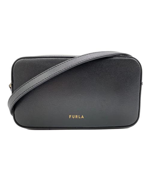 FURLA（フルラ）FURLA (フルラ) ミニクロスボディバッグ ブラックの古着・服飾アイテム