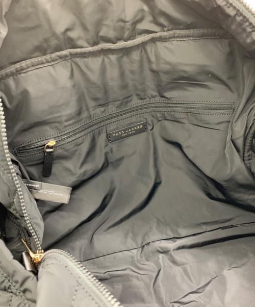 MARC JACOBS（マークジェイコブス）MARC JACOBS (マークジェイコブス) キルティング ナイロン ラージウィークエンダー ブラックの古着・服飾アイテム