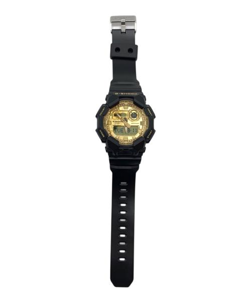 CASIO（カシオ）CASIO (カシオ) 腕時計 ブラック×ゴールドの古着・服飾アイテム