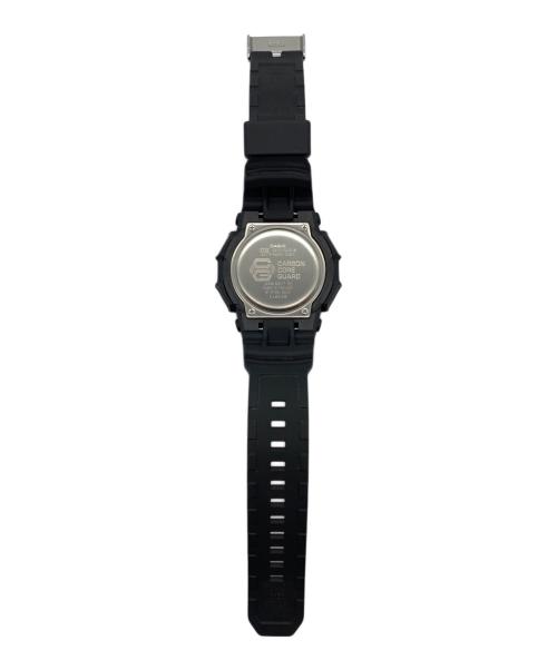 CASIO（カシオ）CASIO (カシオ) 腕時計 ブラック×ゴールドの古着・服飾アイテム