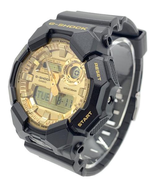 CASIO（カシオ）CASIO (カシオ) 腕時計 ブラック×ゴールドの古着・服飾アイテム